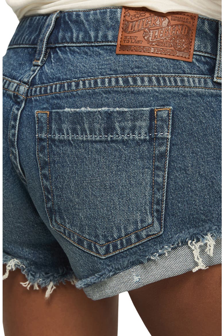 Legend Festival Denim Cutoff Shorts, Alternate, color, SEEING STARS