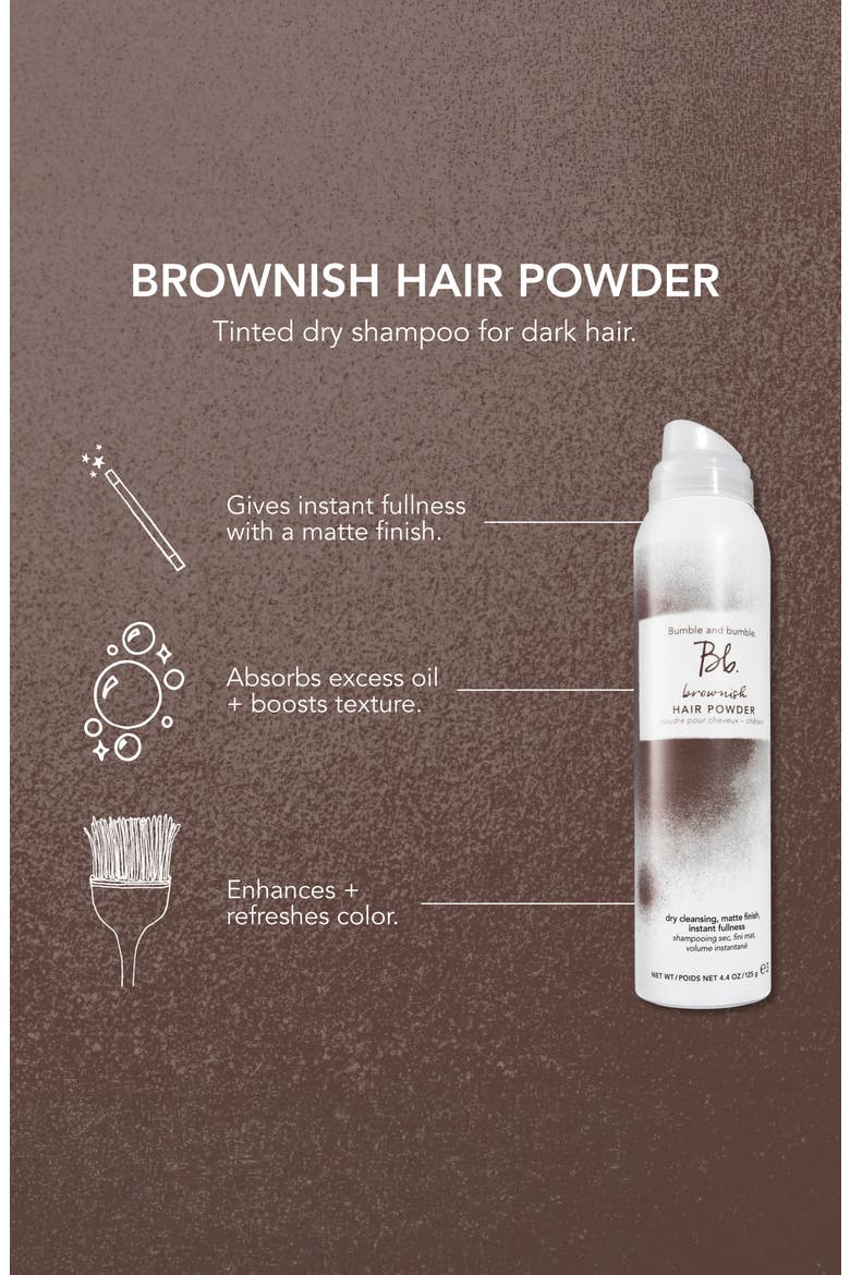 Hair Powder, Alternate, color, BROWNISH
