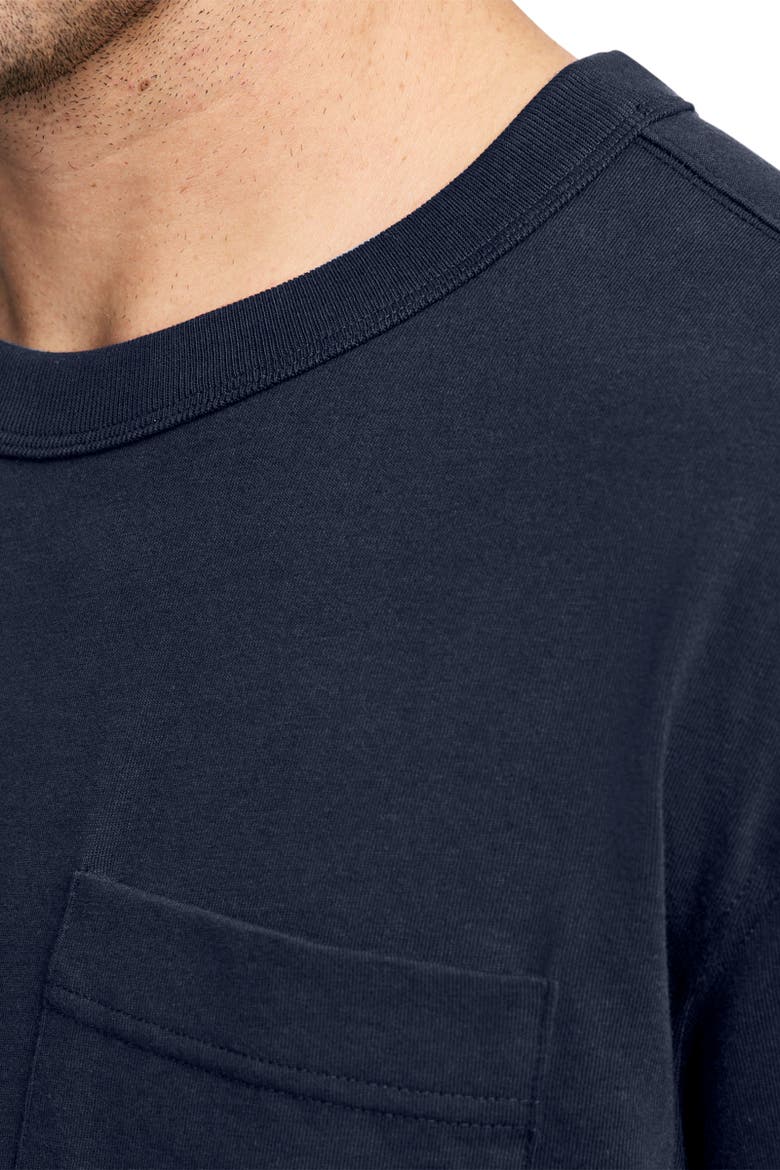Men's The One and Only Heavyweight 100% Organic Cotton Long Sleeve Tee, Alternate, color, Jockey Blue