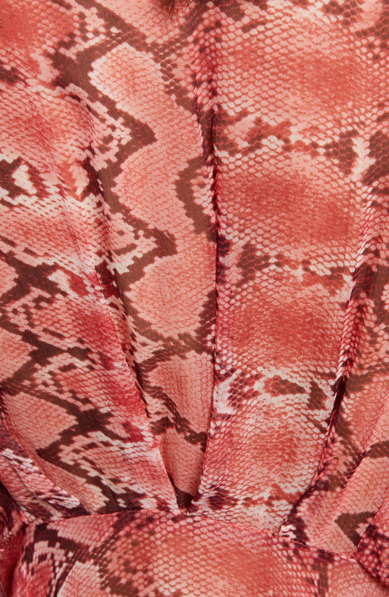 Band of Gypsies Vacancies Snake Print Top, Alternate, color, 