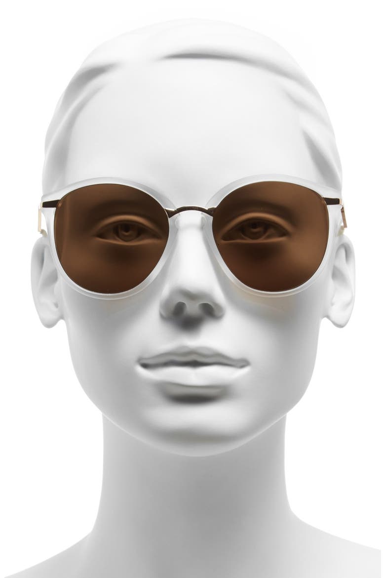 'Sinclair' 54mm Sunglasses, Alternate, color, MATTE CRYSTAL