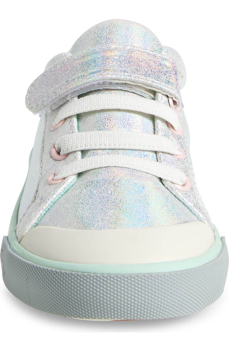 See Kai Run Kristin Sneaker, Alternate, color, Silver Metallic