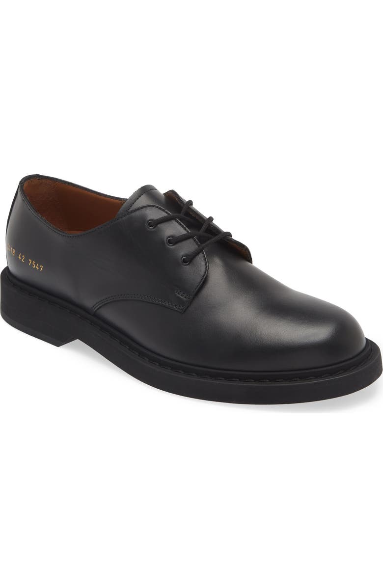Common Projects Plain Toe Derby, Main, color,