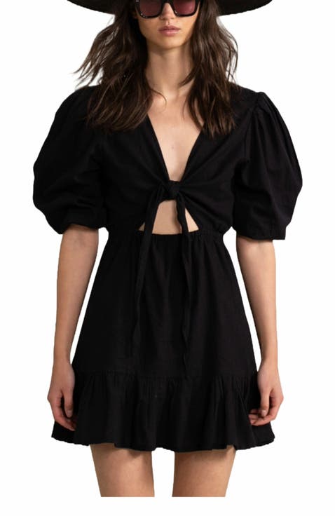 Resort Swim Cover Up Short Dress