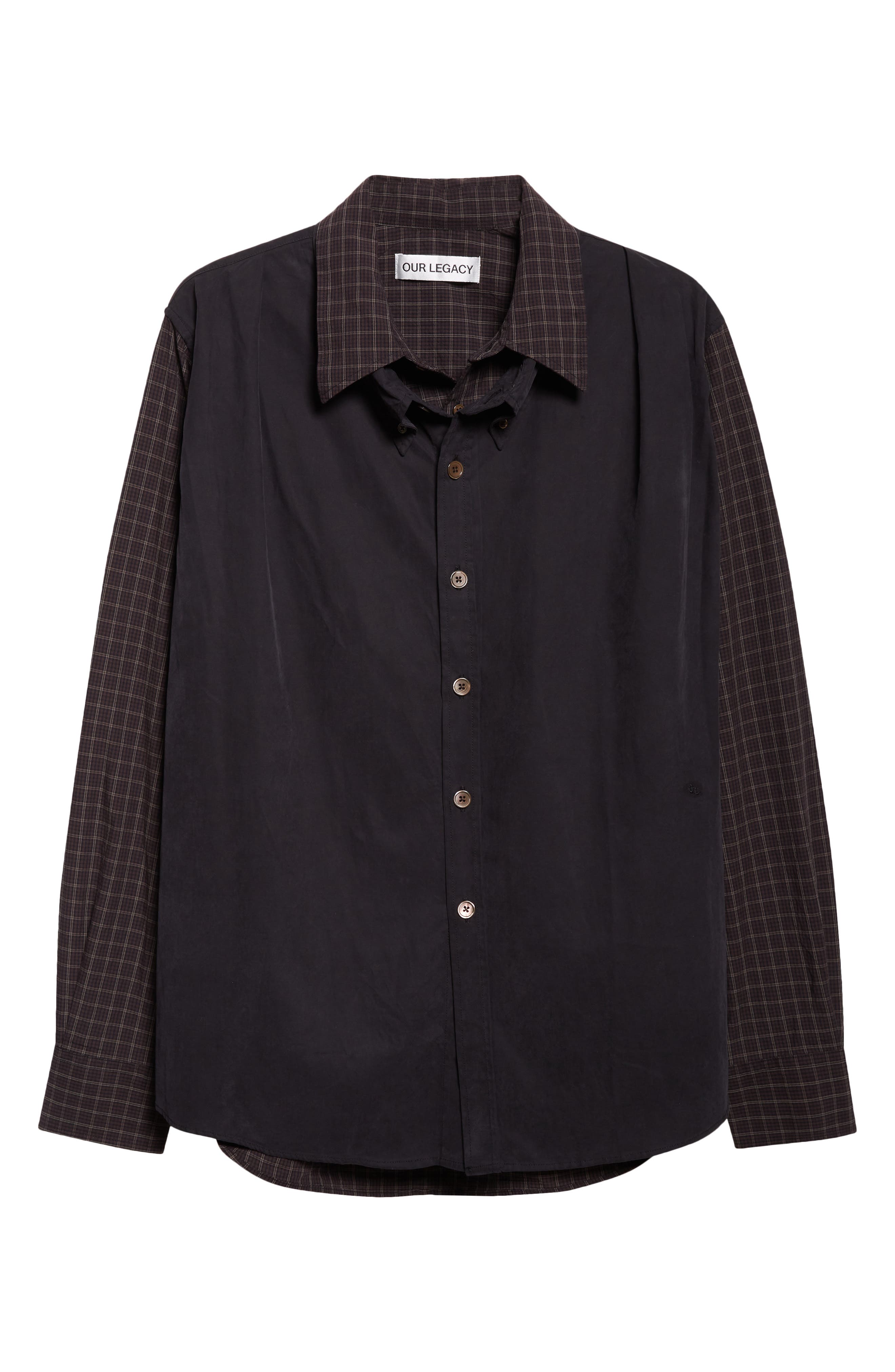 OUR LEGACY Double Borrowed Button-Up Shirt (Men) | Nordstrom