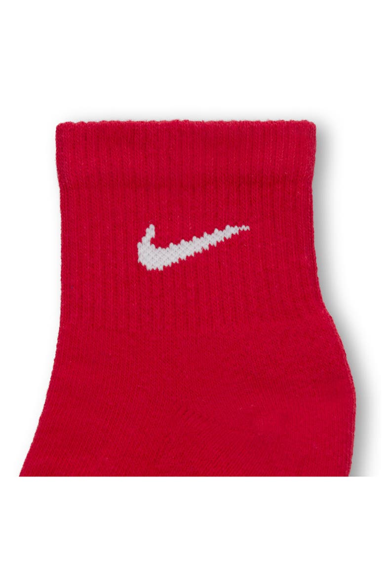 Dri-FIT Everyday Plus 3-Pack Cushioned Training Ankle Socks, Alternate, color, WHITE MULTI-COLOR