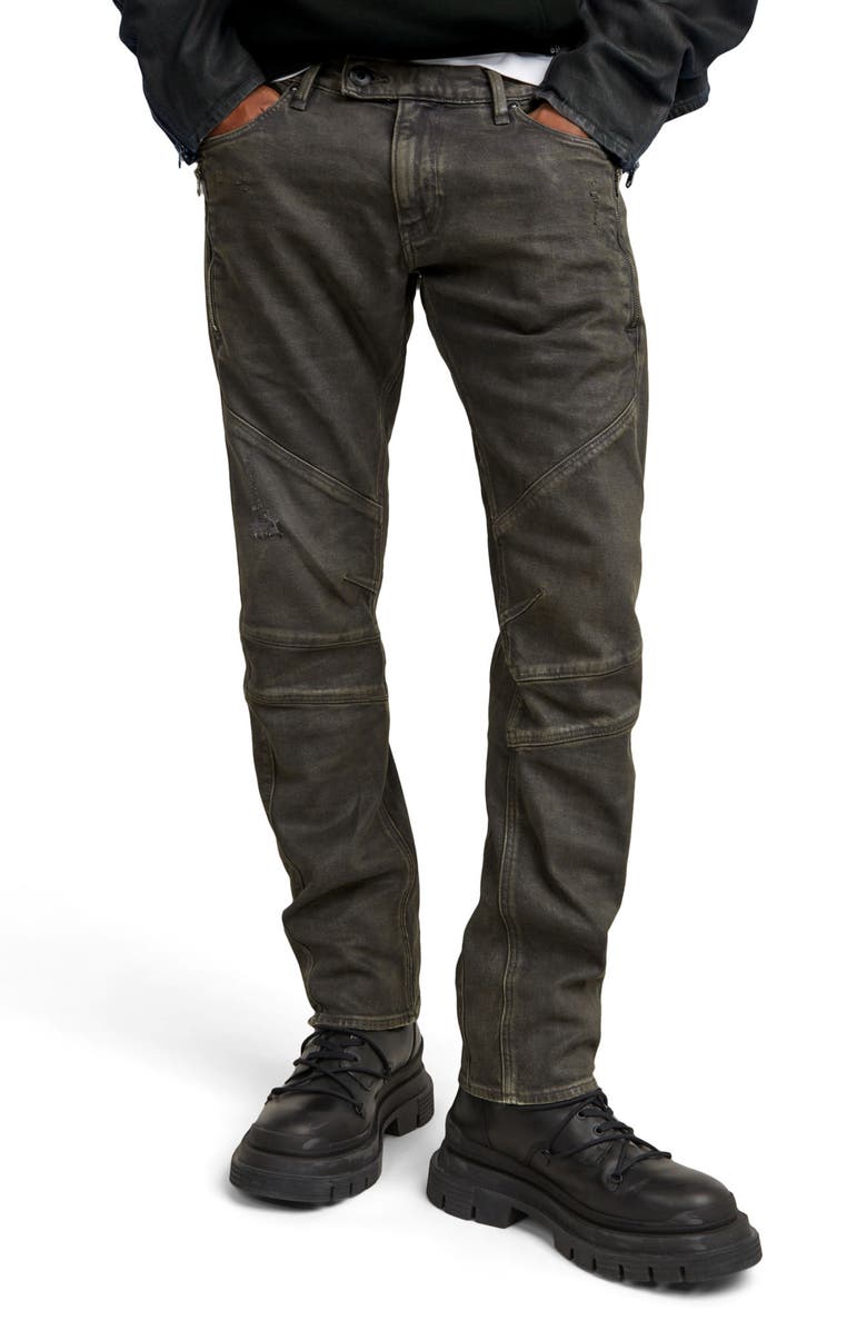 G-STAR Moto Cross 3D Zip Pocket Slim Fit Jeans, Main, color, 