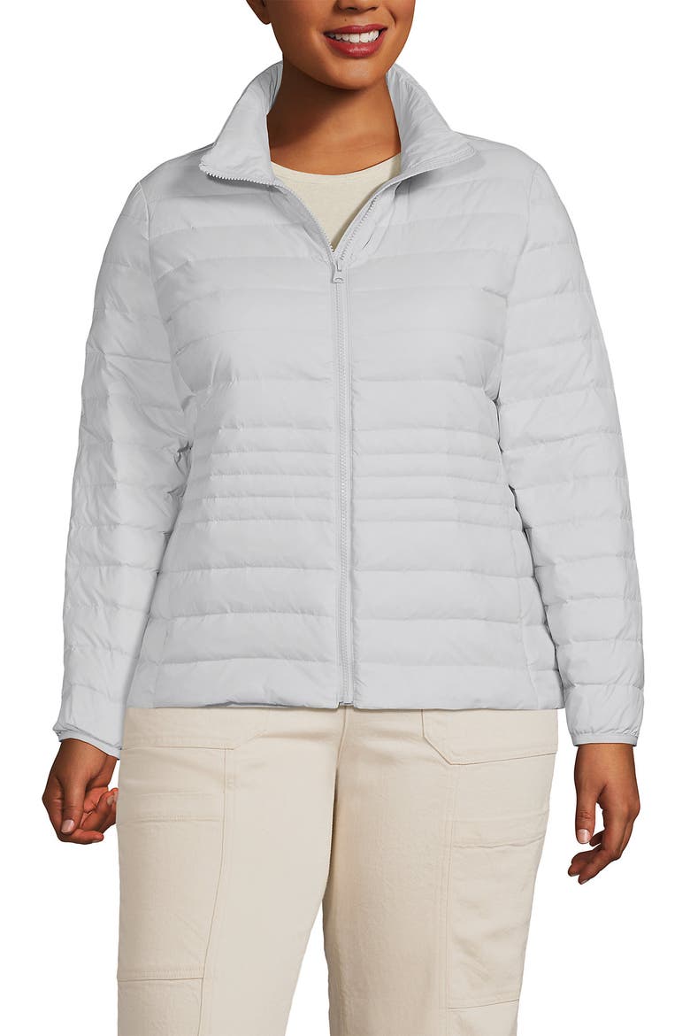 Plus Size Wanderweight Packable Down Jacket, Main, color, Light Mist