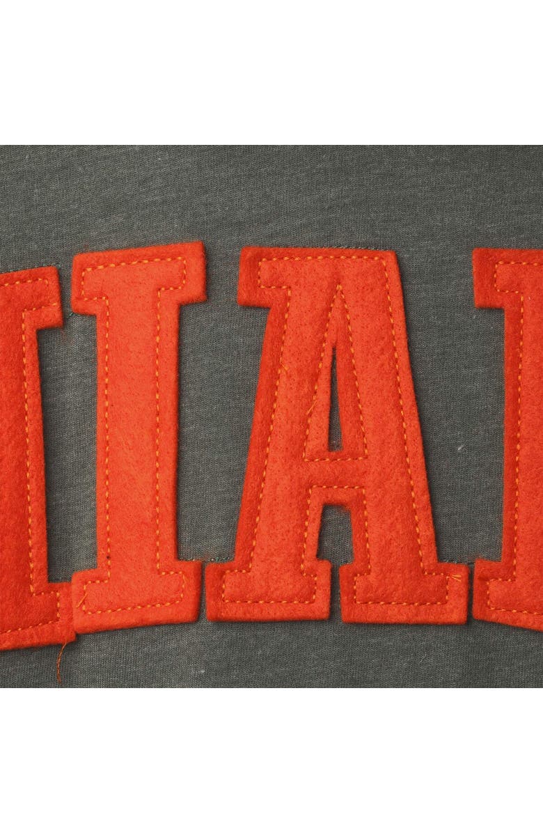 PRESSBOX Women's Pressbox Green Miami Hurricanes Two-Hit Canyon Long Sleeve T-Shirt, Alternate, color, Green