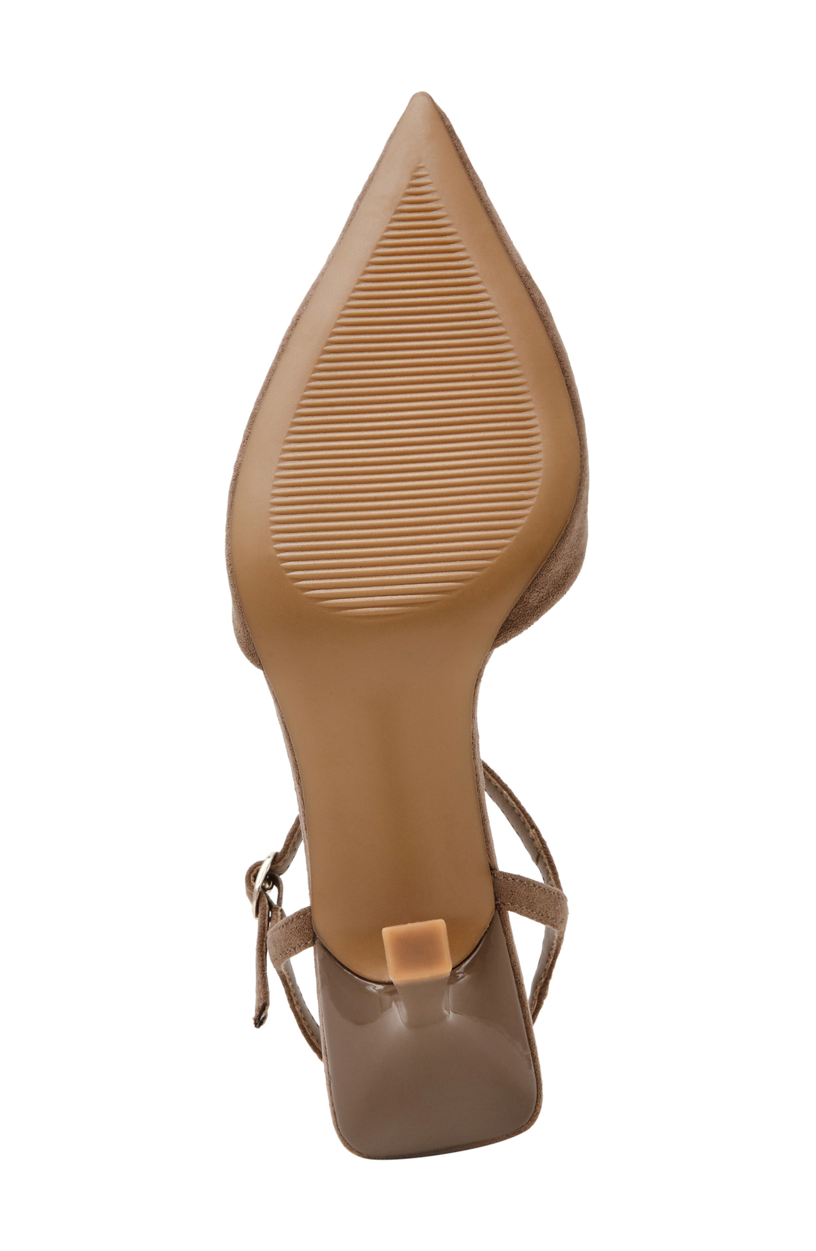 Anne Klein Ibara Ankle Strap Pump, Alternate, color, Truffle