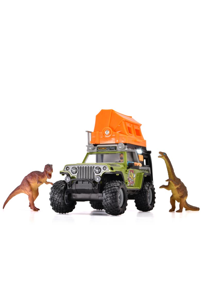 Dickie Toys Jeep Dino Camper Set, Alternate, color, Multicolored