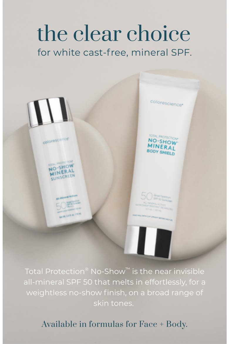 No-Show Mineral Body Sunscreen SPF 50, Alternate, color, NO COLOR
