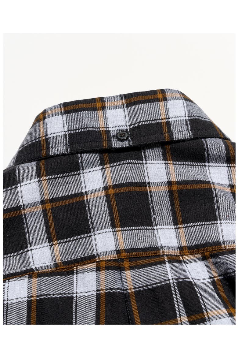 Tuscumbia Block Check Button Down Shirt, Alternate, color, BLACK MULTI