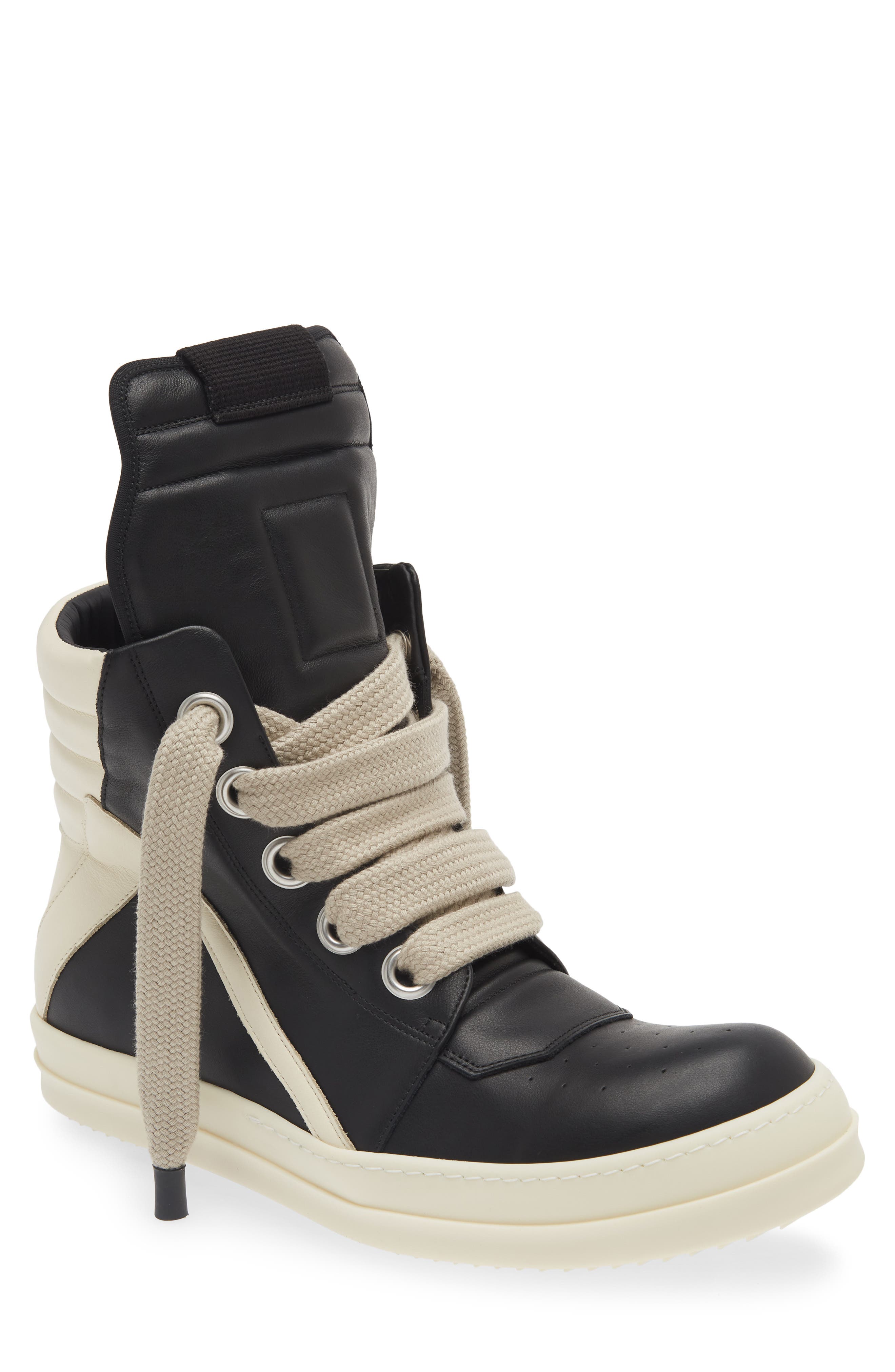 Rick Owens Geobasket High Top Sneaker, Main, color, 