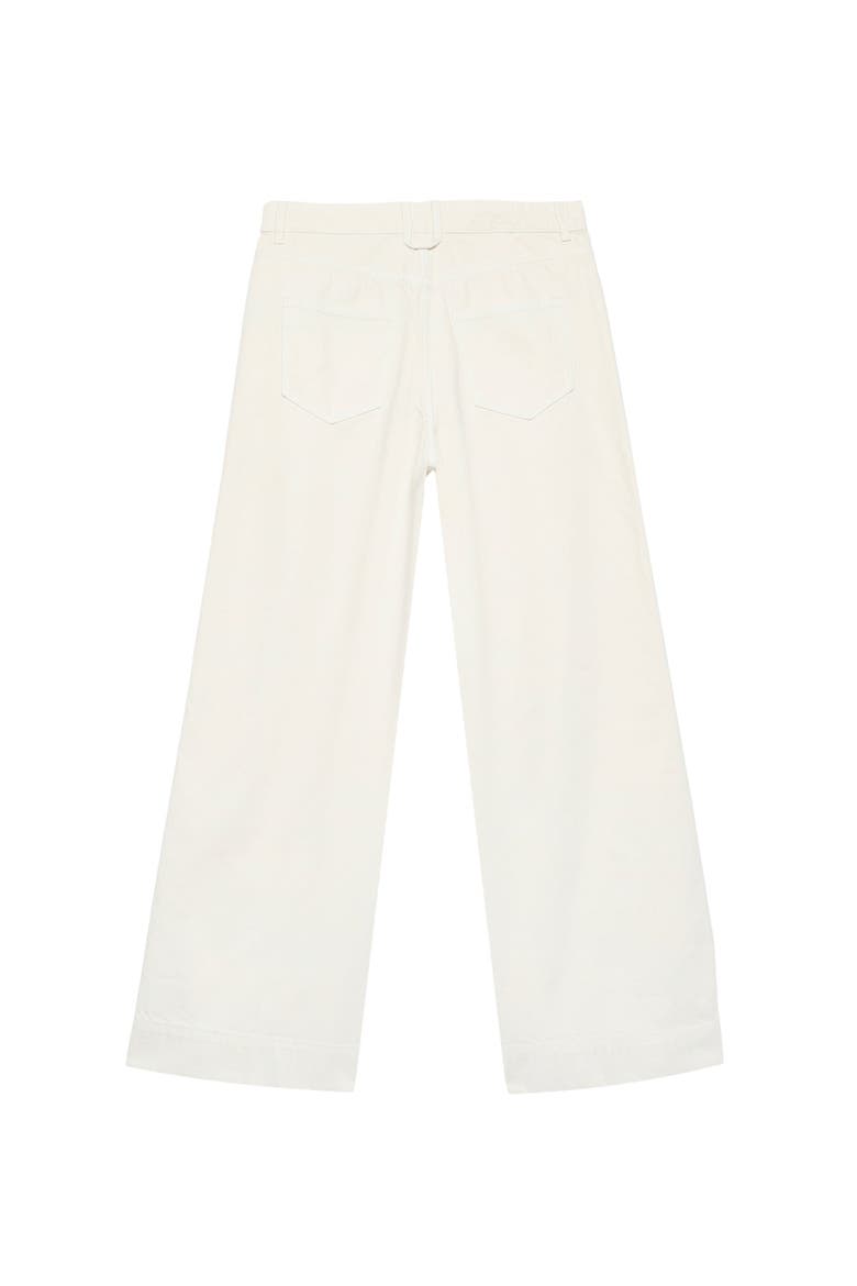 Wide Leg Jeans, Alternate, color, Ivory