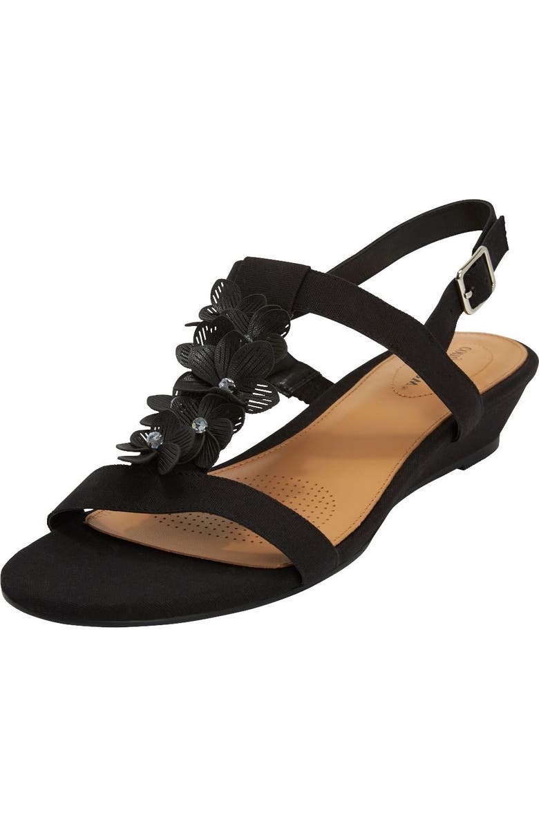 Comfortview The Carina Slingback, Main, color, Black