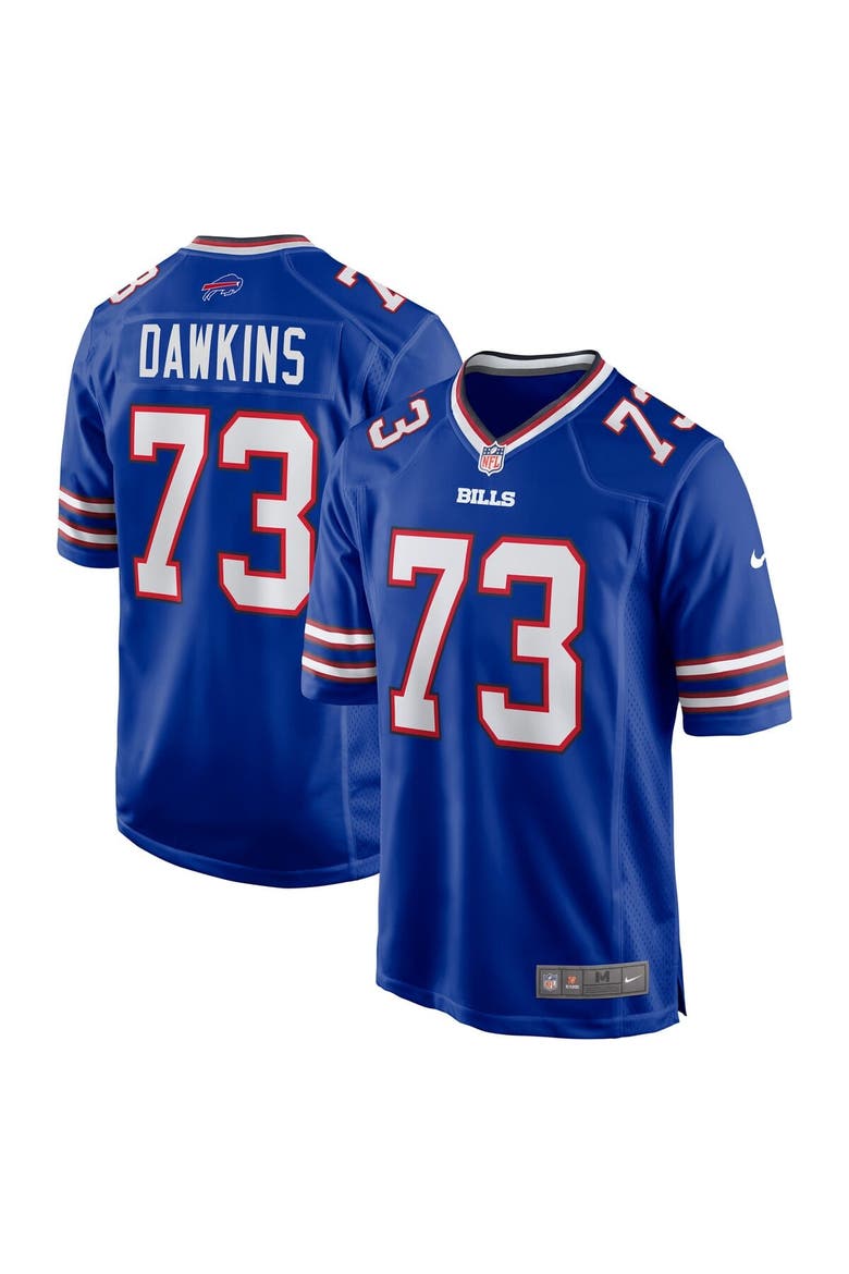 Men's Nike Dion Dawkins Royal Buffalo Bills Game Player Jersey, Main, color, Royal