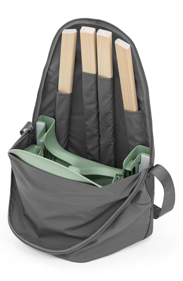 Stokke Clikk<sup>™</sup> Highchair with Travel Bag, Alternate, color, Grey
