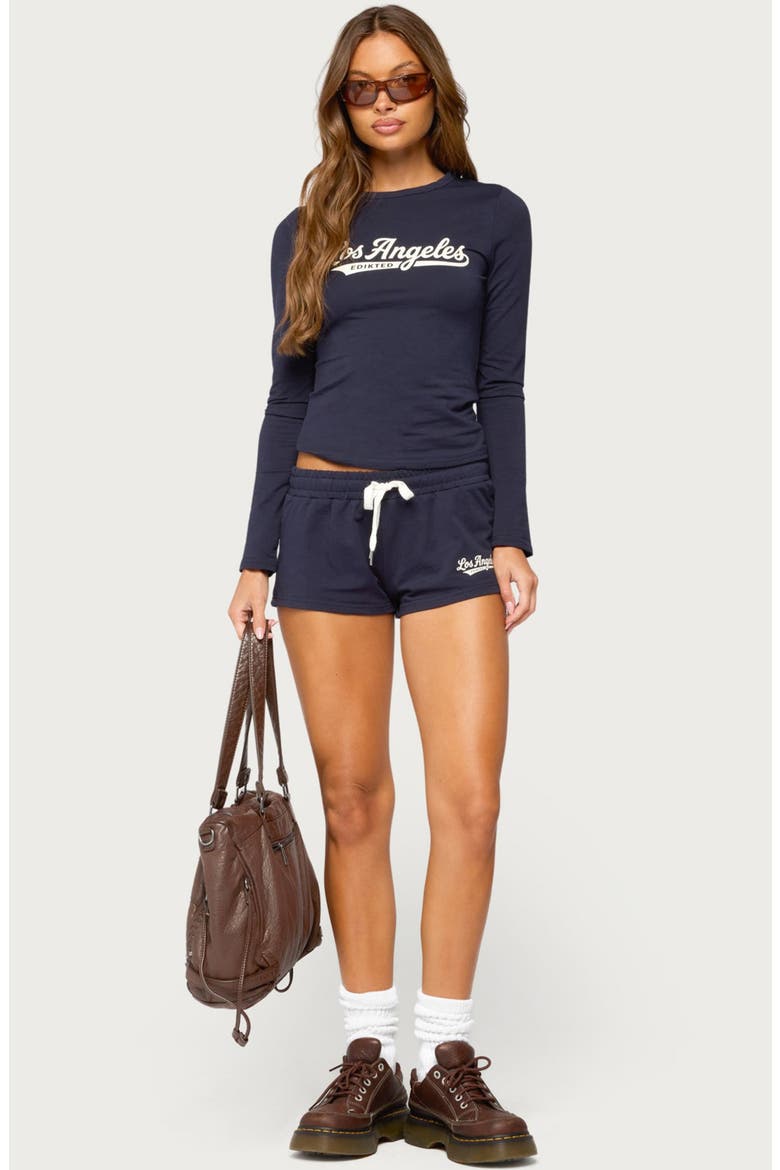 Cali Shorts, Alternate, color, NAVY