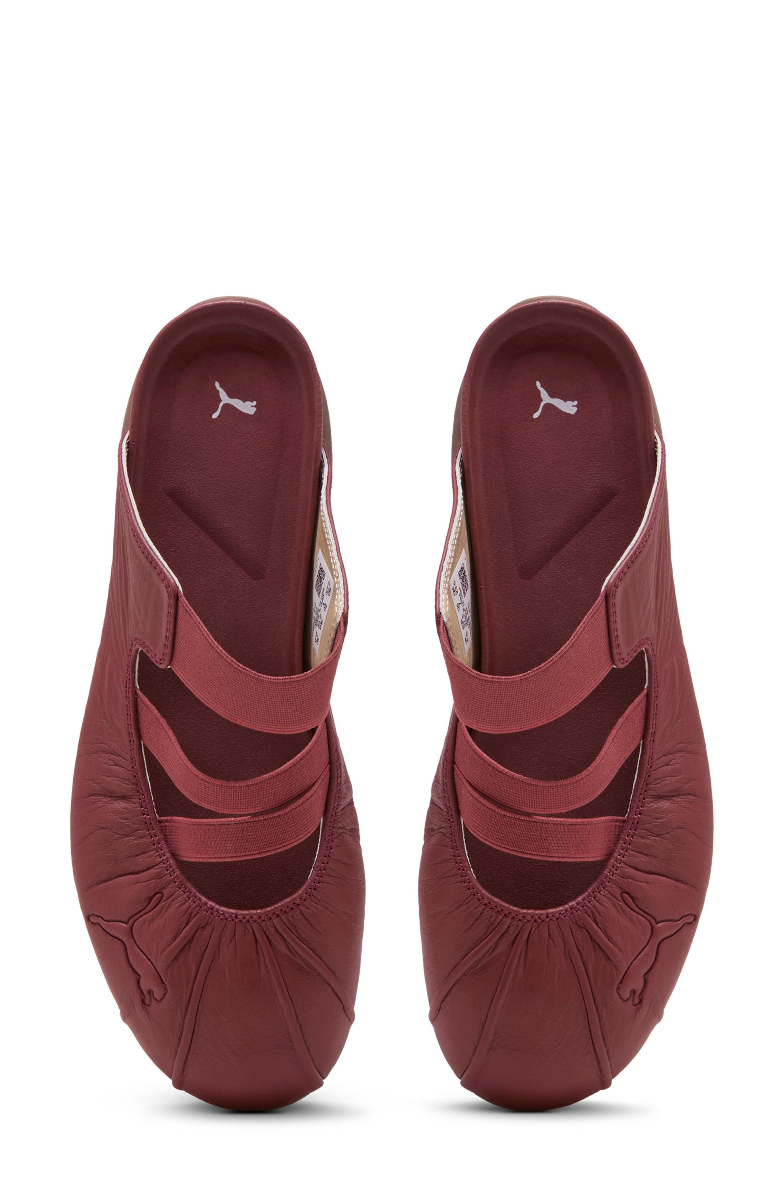 Speedcat Leather Mule, Alternate, color, BURGUNDY/ HAUTE COFFEE