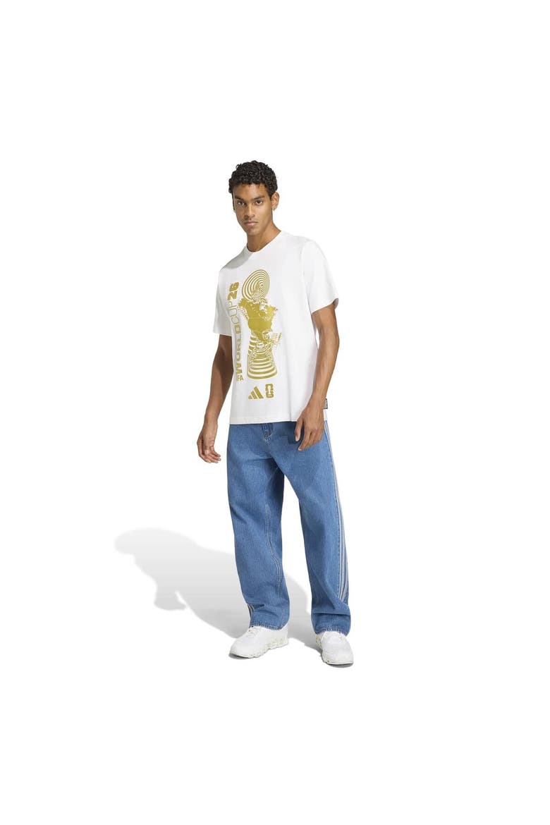 Men's adidas  White 2026 FIFA World Cup Tour T-Shirt, Alternate, color, White