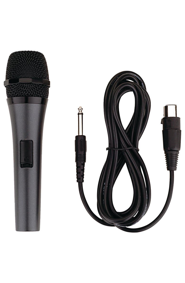 Karaoke USA formerly JS Karaoke Dok Solutions Emerson Professional Dynamic Microphone With Detachable Cord, Main, color, 