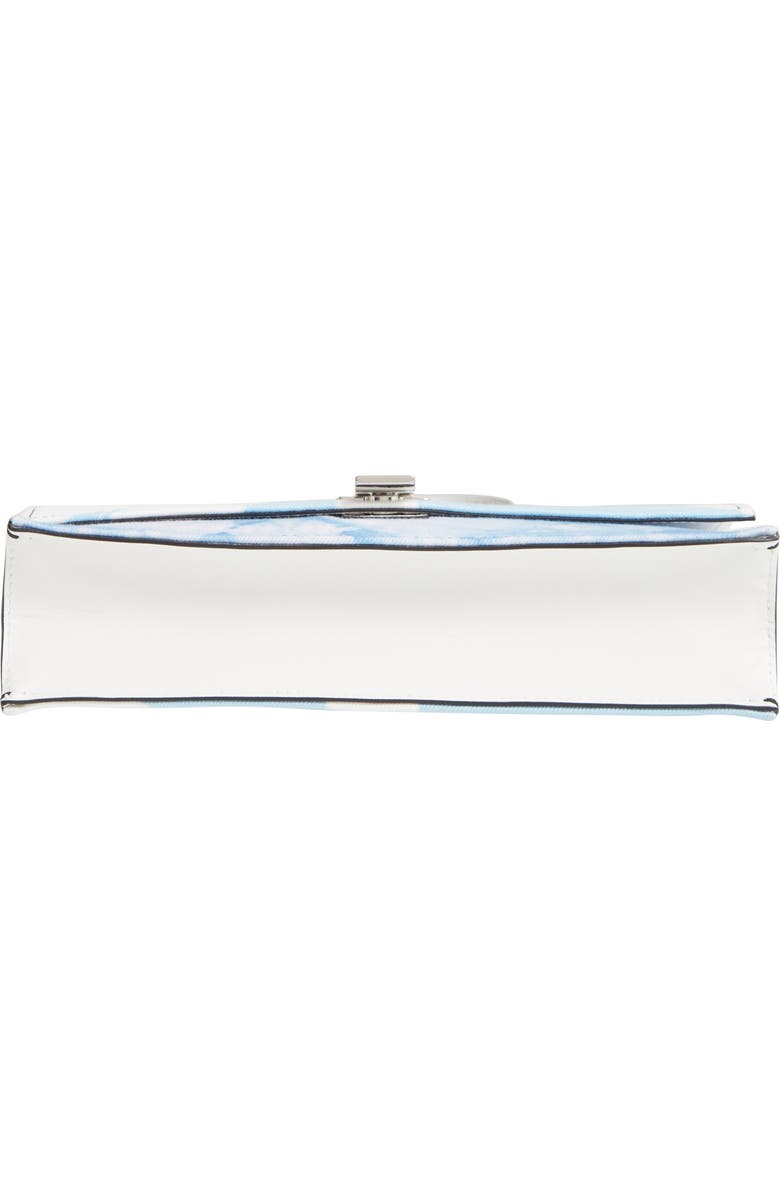 Proenza Schouler Small Lunch Bag Tie Dye Denim Shoulder Bag, Alternate, color,