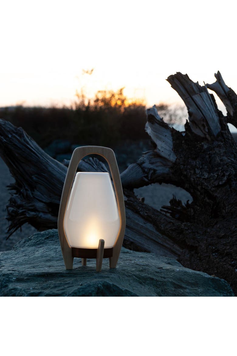 Drifter Lantern - Rechargeable Glass LED Lanterns, Alternate, color, Beige