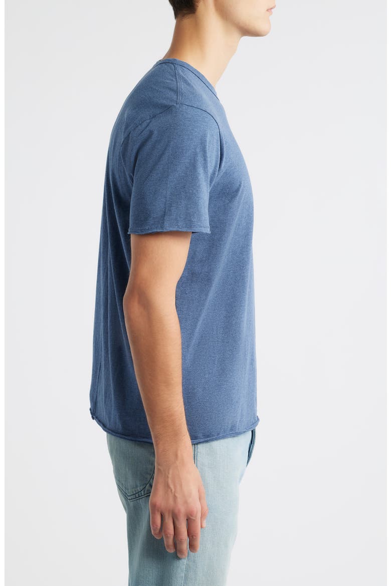 Miles Melange Pocket T-Shirt, Alternate, color, HEATHER NAVY