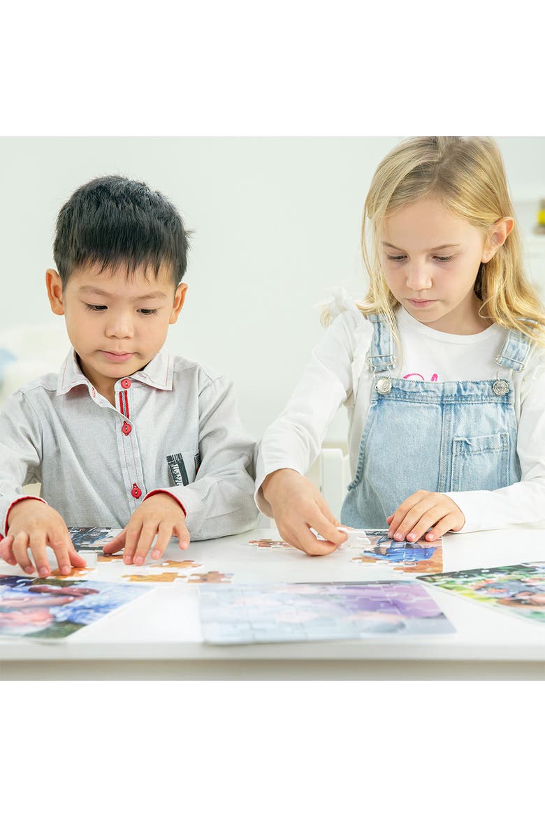 Grandparent Puzzles - Set Of 4, Alternate, color, Multi