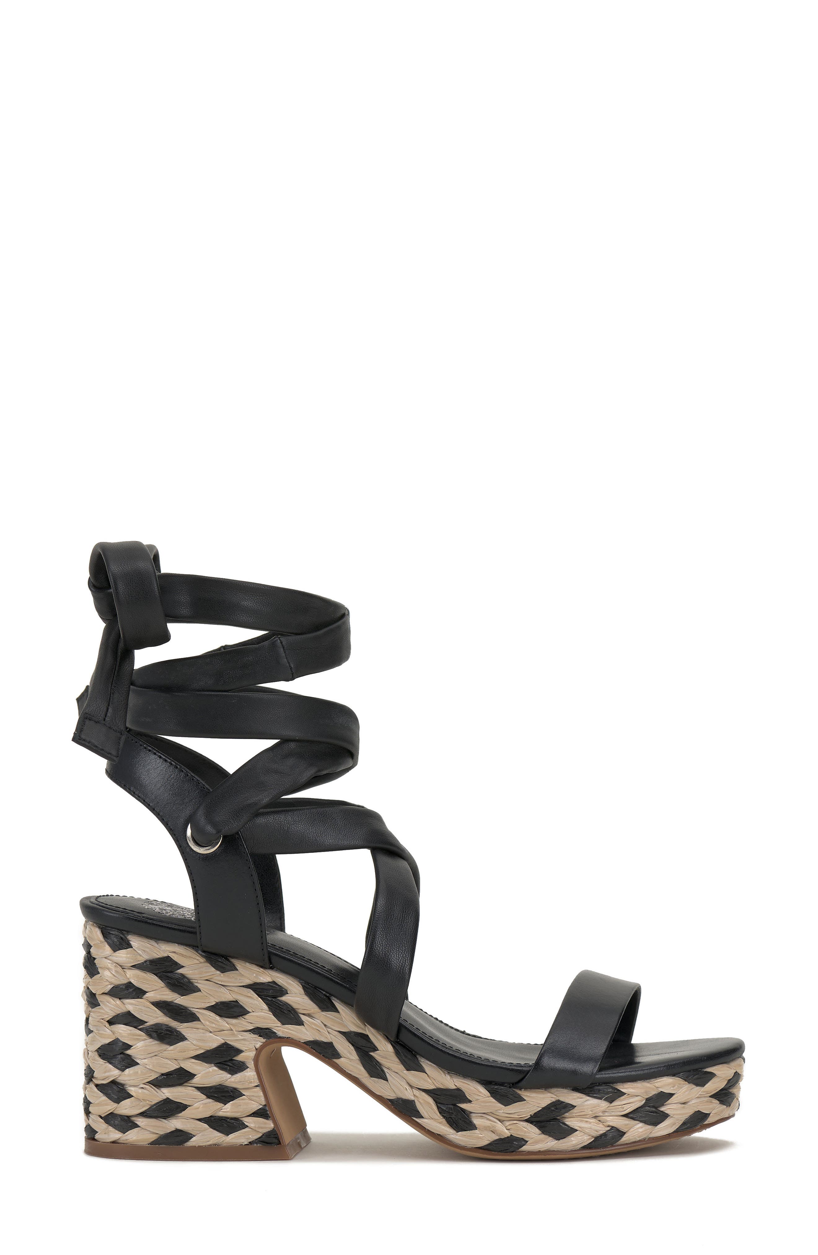 Vince Camuto Roreka Wraparound Tie Espadrille Sandal, Alternate, color, 