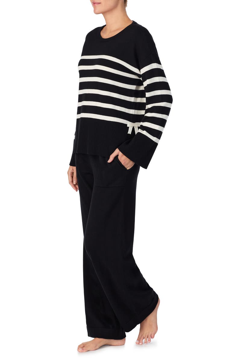 Kate Spade New York cotton blend pajamas, Alternate, color, 