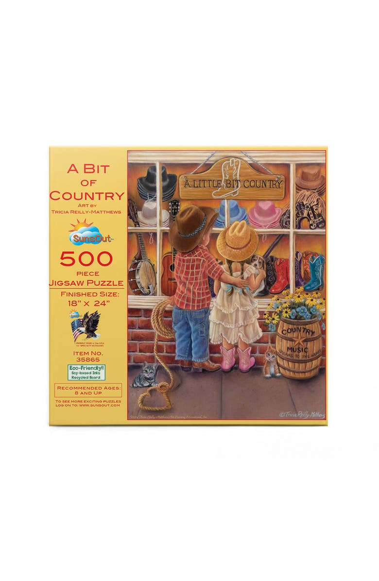 Sunsout A Bit of Country 500 piece Jigsaw Puzzle for Adults, Alternate, color, Multicolor