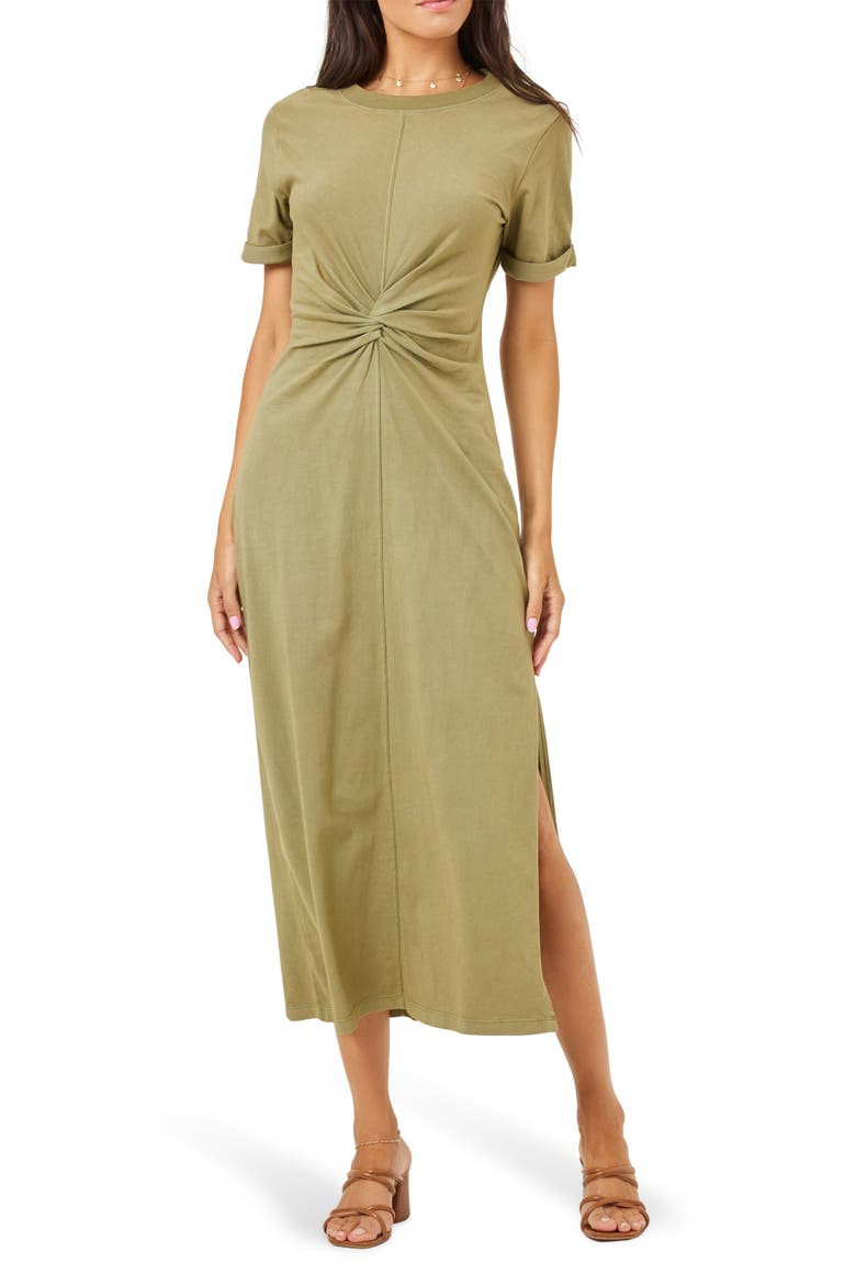 Drew Cover-Up Maxi Dress, Main, color, OLIVE BRANCH