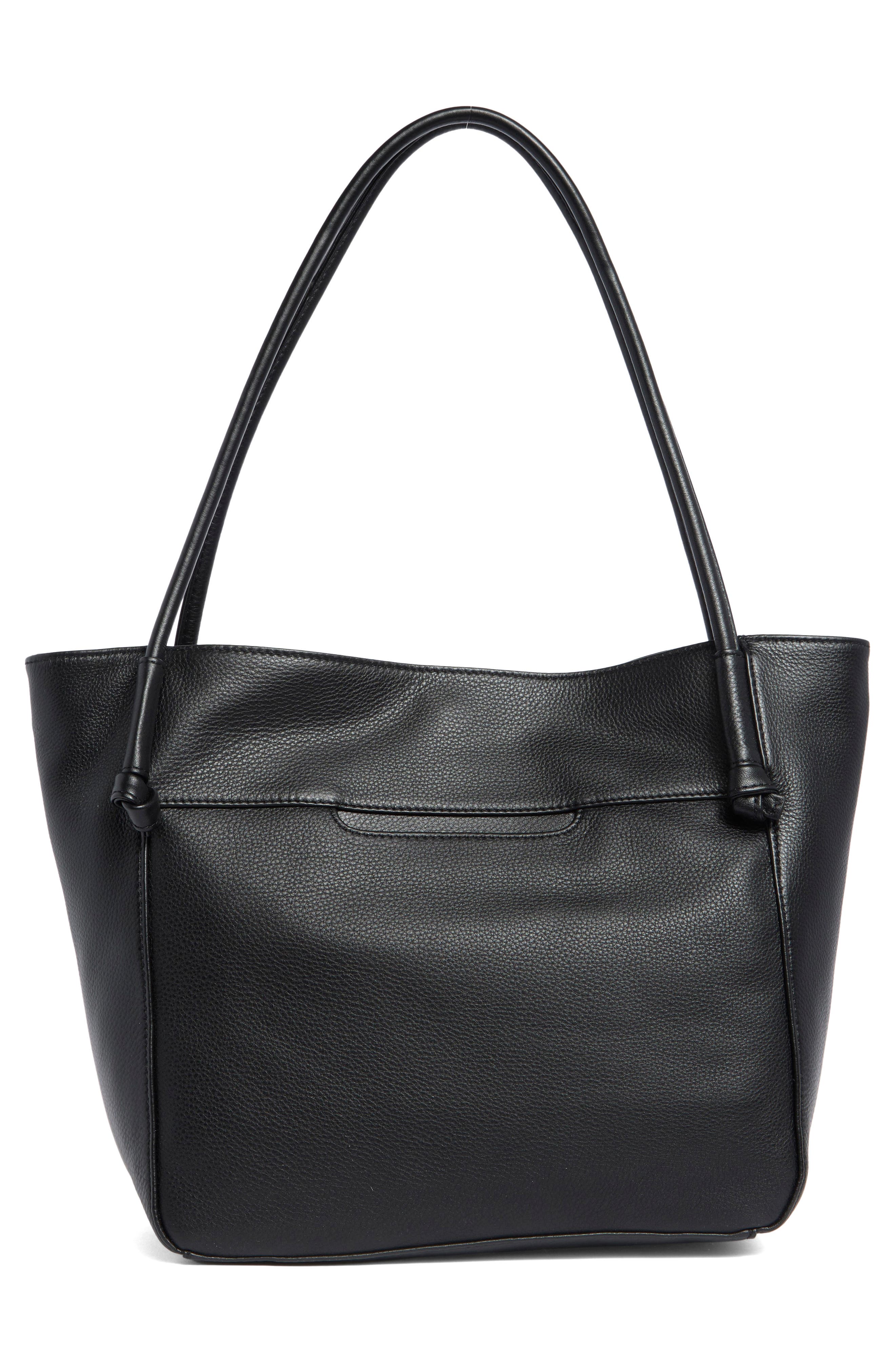 HOBO Endure Leather Tote, Alternate, color, Black