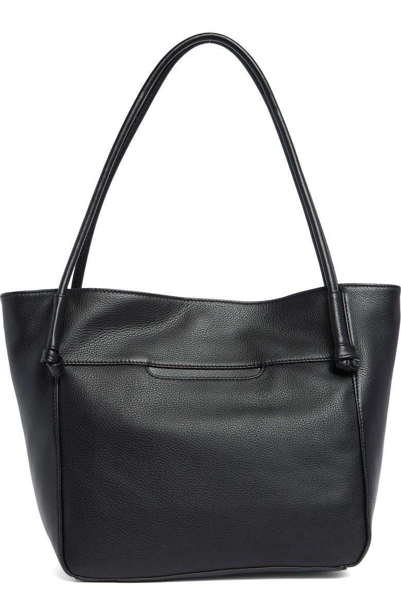 HOBO Endure Leather Tote, Alternate, color, Black
