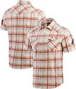 Darius Rucker Collection by Fanatics Men's Darius Rucker Collection by Fanatics Red Arizona Diamondbacks Plaid Full-Snap Shirt