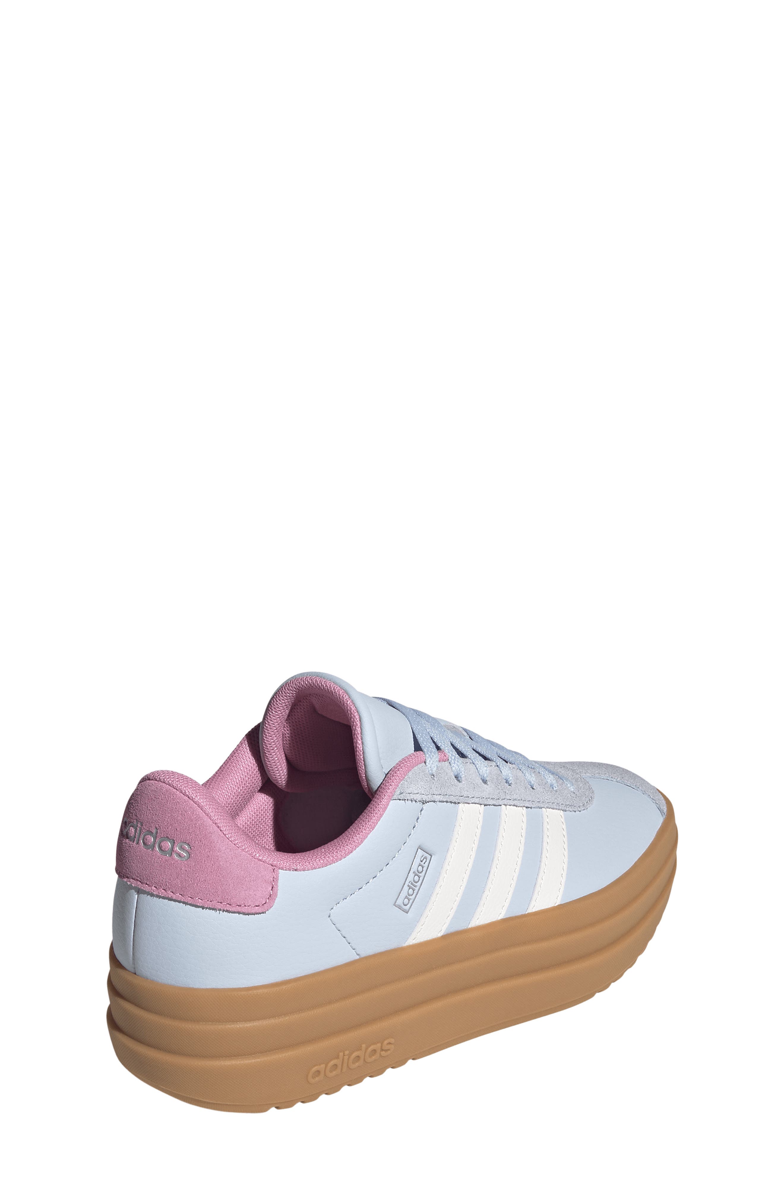 Kids' VL Court Bold Lifestyle Sneaker, Alternate, color, CRYSTAL SKY/ WHITE/ ST TROPIC