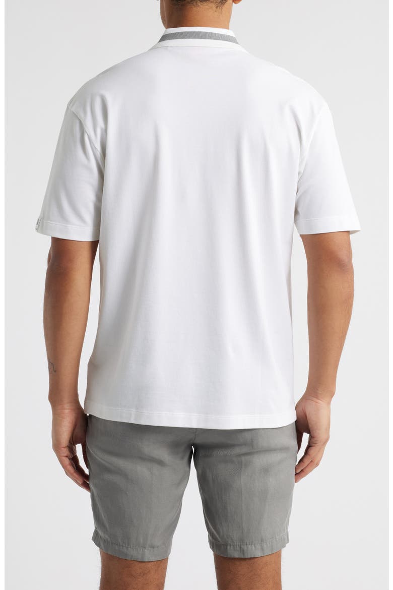 x RB Formula One™ Team Relaxed Fit Stretch Piqué Polo, Alternate, color, WHITE