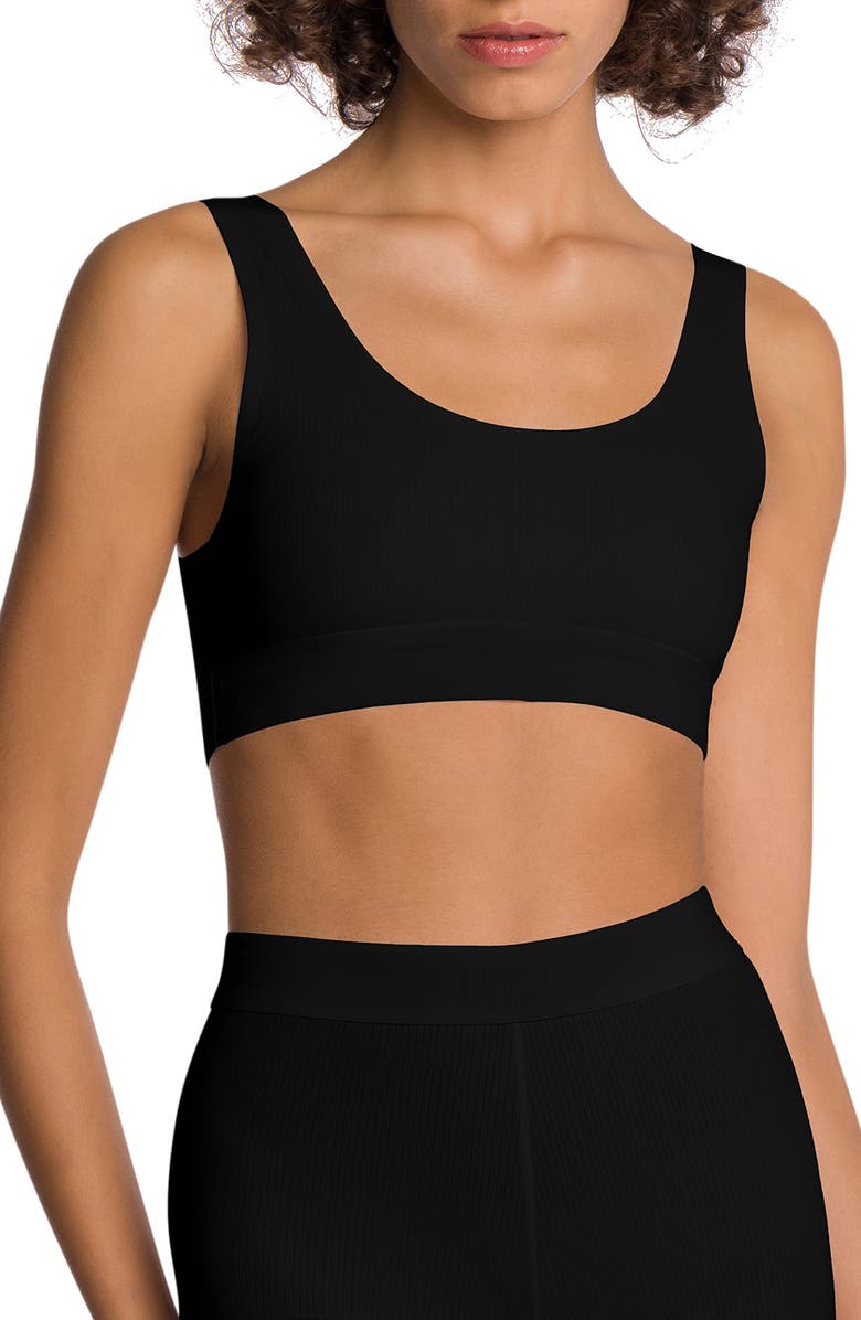 Wolford Beauty Scoop Bralette, Main, color, 000 Black