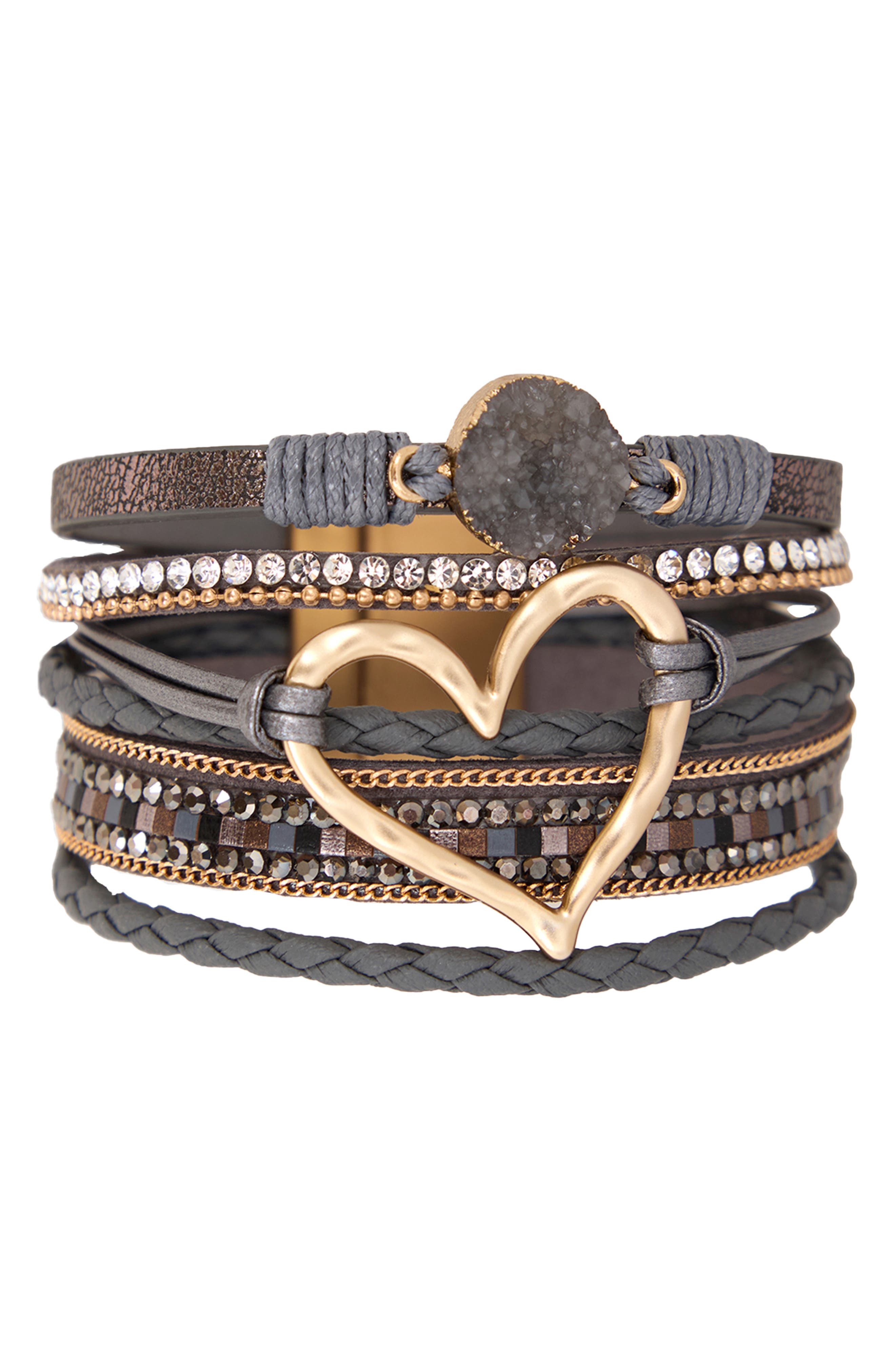 SAACHI Multi Strand Wrap Bracelet