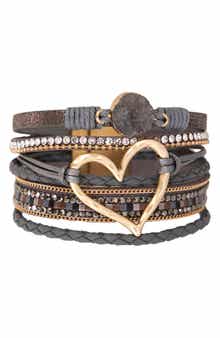 SAACHI Multi Strand Wrap Bracelet