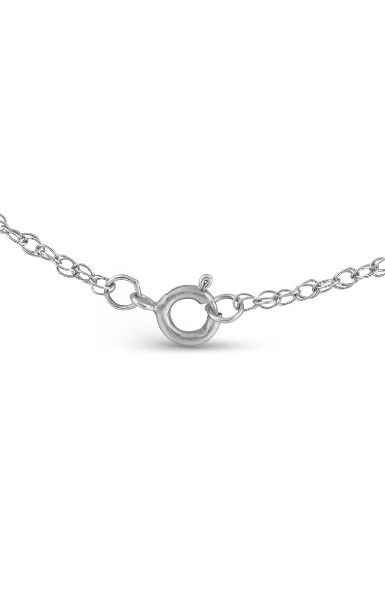 Bliss Diamond Certified 3 1/2Ct Halo Diamond Pendant 14k Gold Women's Necklace Lab Grown, Alternate, color, White Gold