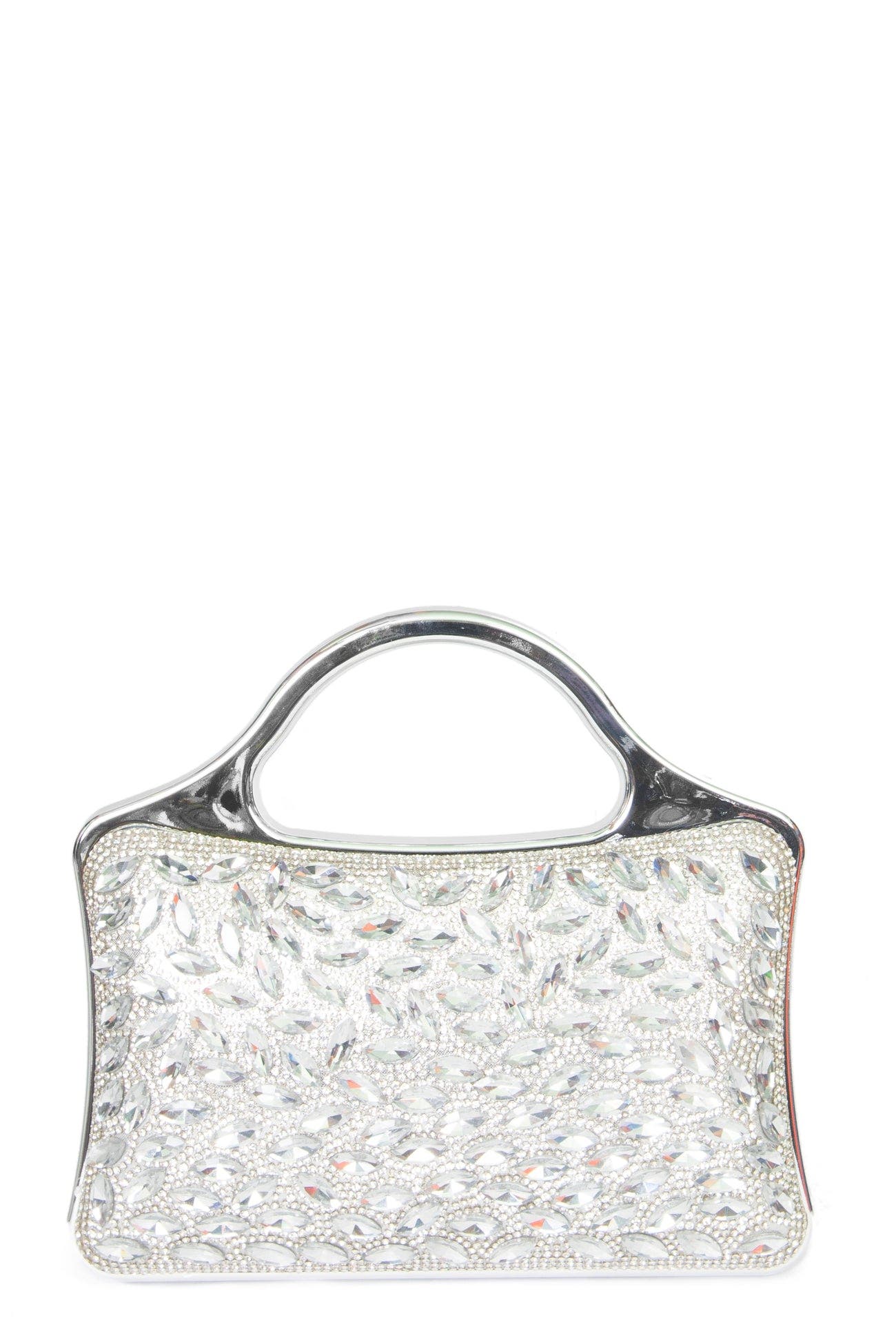 Ginger Clutch, Main, color, SILVER