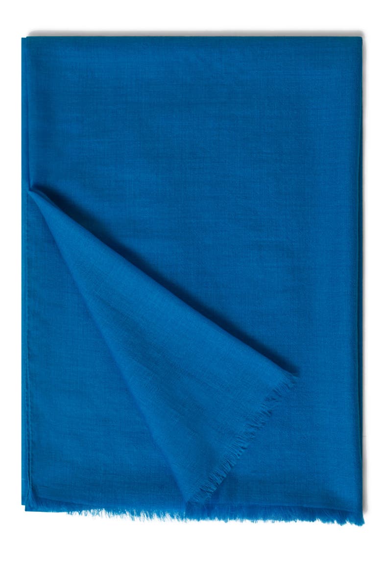 Cashmere & Silk Fringe Scarf, Main, color, TWILIGHT