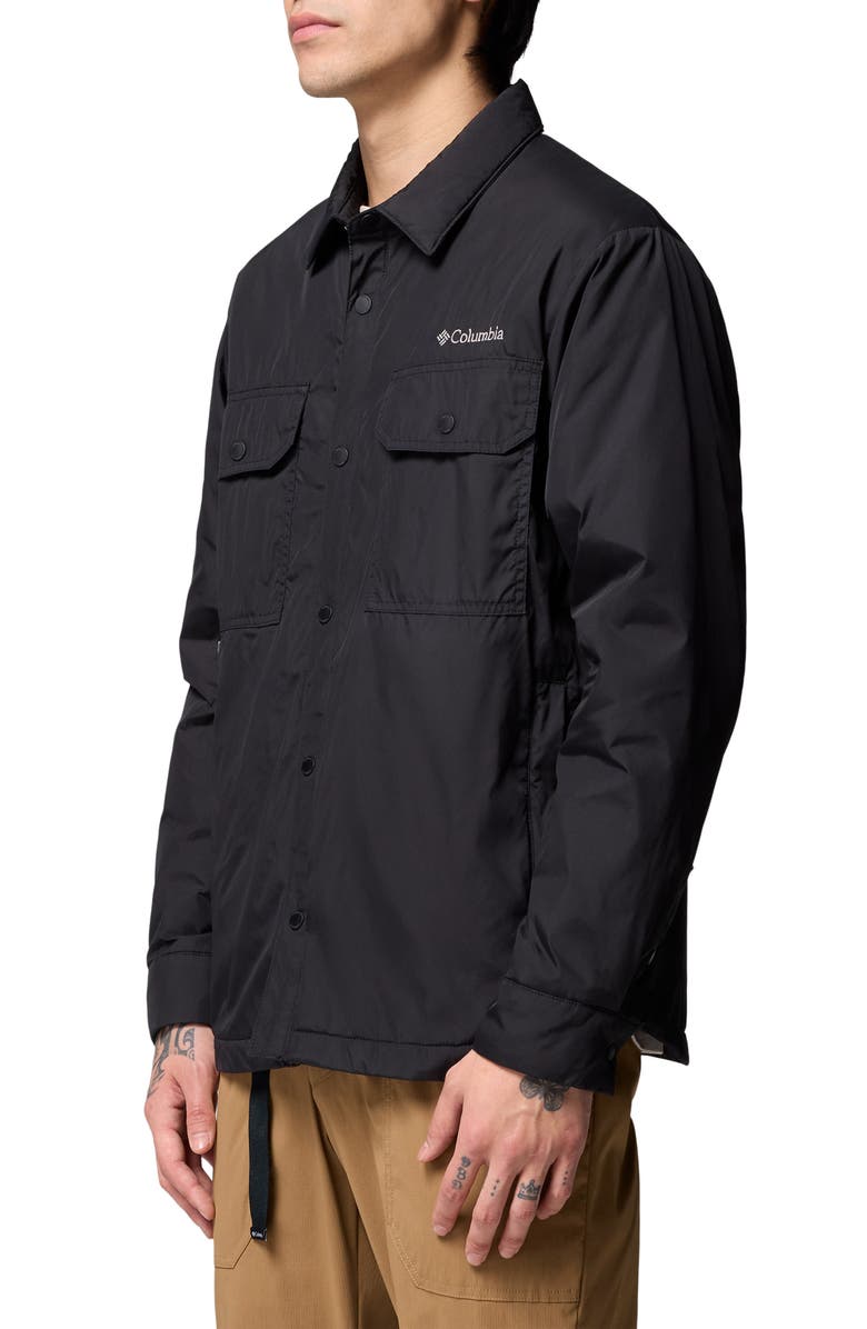 Columbia Landroamer<sup>™</sup> Water Repellent Shirt Jacket, Alternate, color, Black