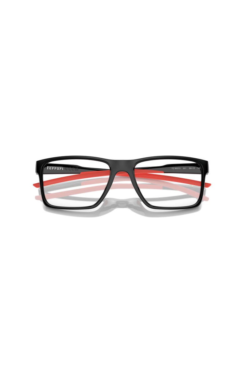 54mm Rectangle optical glasses, Alternate, color, Black