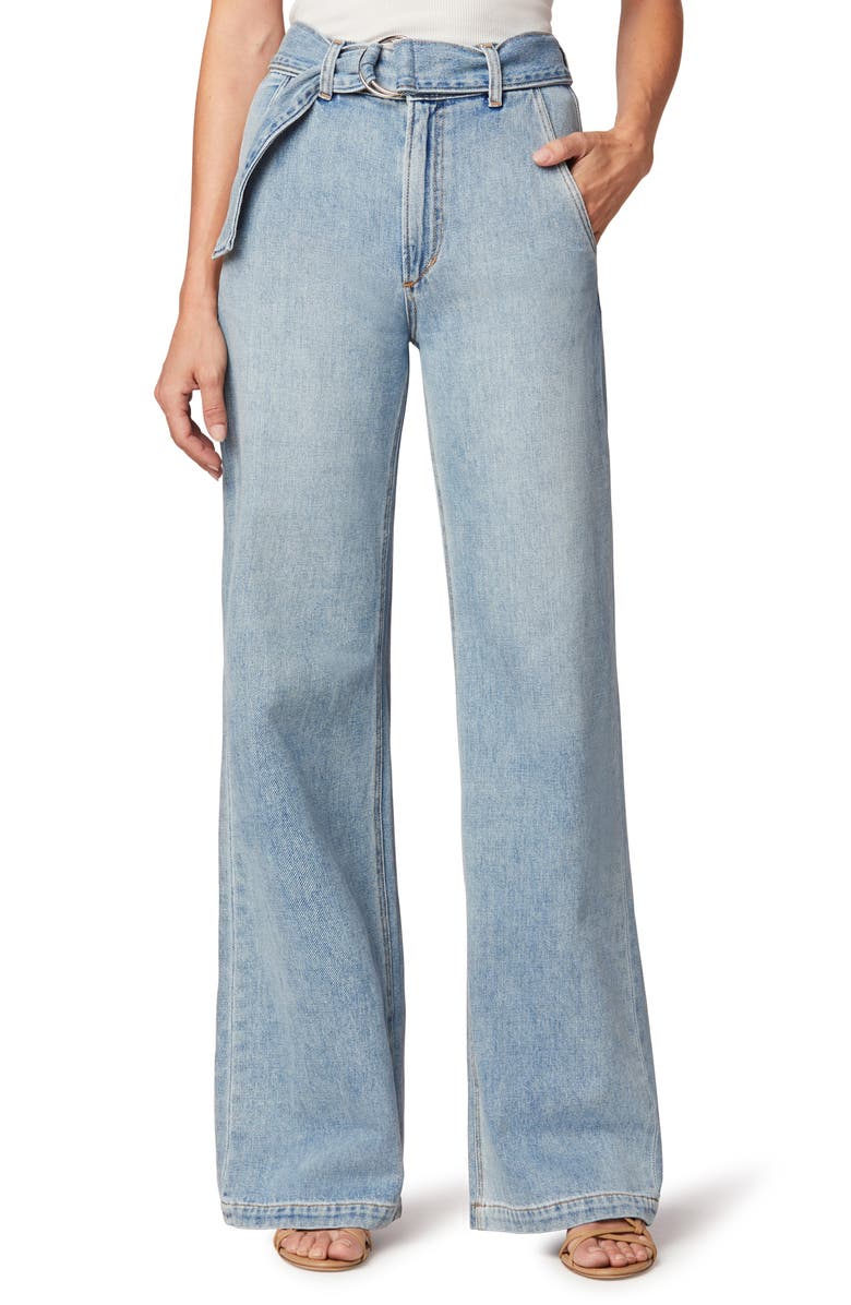 Joe's The Belted Wide Leg Jeans, Main, color,