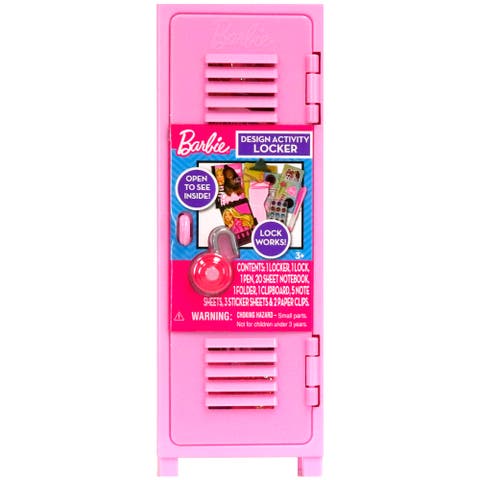 Design Activity Locker, Doodle & Decorate Fashion Playset, Kids 3+