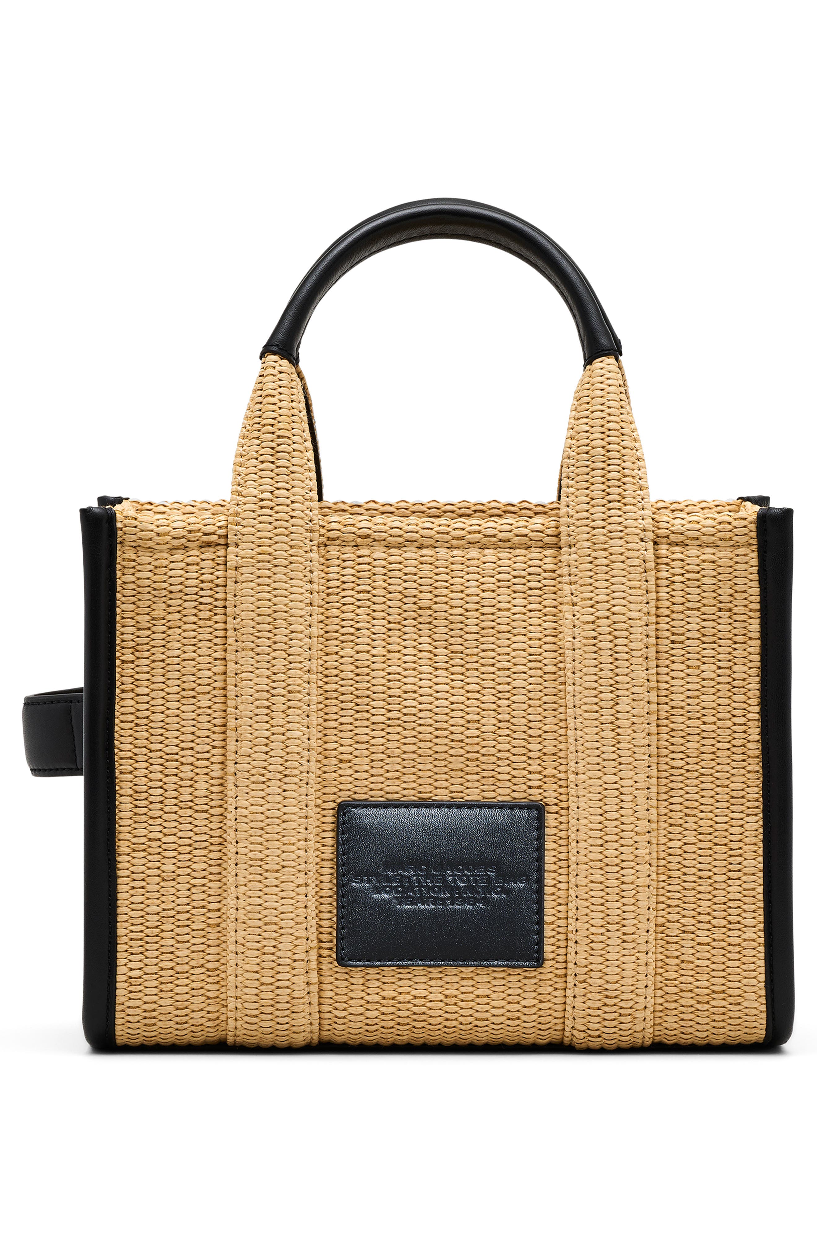 Marc Jacobs The Woven Small Tote Bag, Alternate, color, Natural
